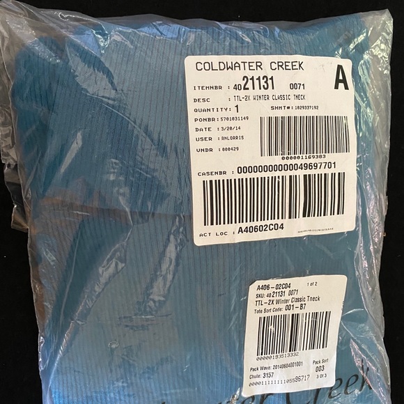 Coldwater Creek woman’s Turtleneck 2X 20-22 new - Picture 9 of 9